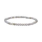 Gemstone Beaded Bracelet - Labradorite