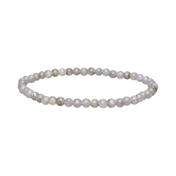 Gemstone Beaded Bracelet - Labradorite