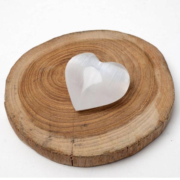 Small Heart Selenite