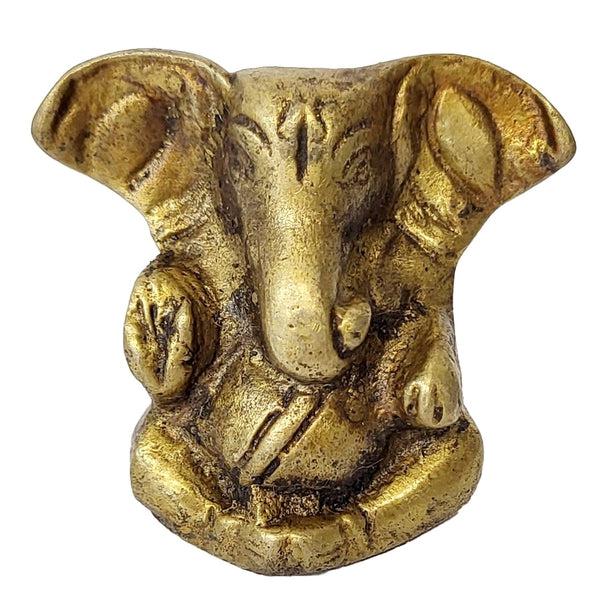 Brass Blessing Ganesh