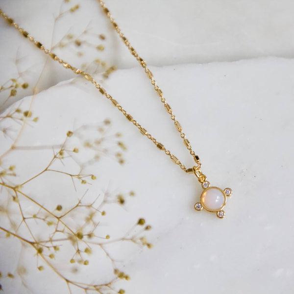 Moon and Stars Necklace