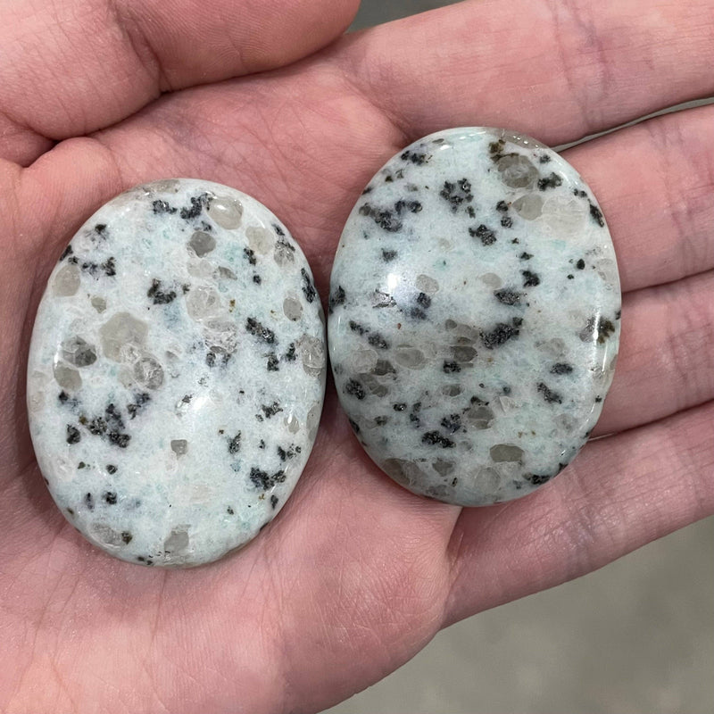 Kiwi Jasper Worry Stone