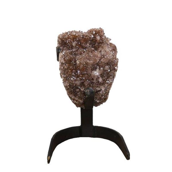 Huge Amethyst Specimen with Stand