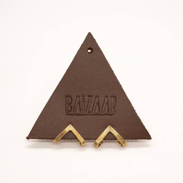 Gajara Huggie Studs