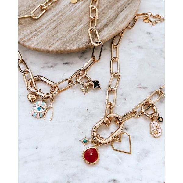 Jolie Custom Charm Necklace & Bracelet