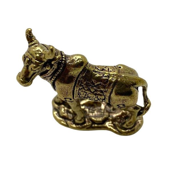 Bull - Miniature Brass Figurine
