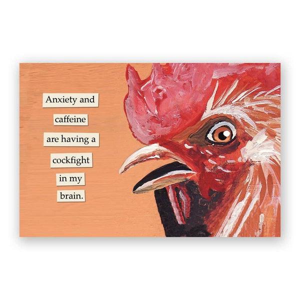 Anxiety Postcard