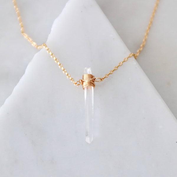 Quartz Crystal Necklace