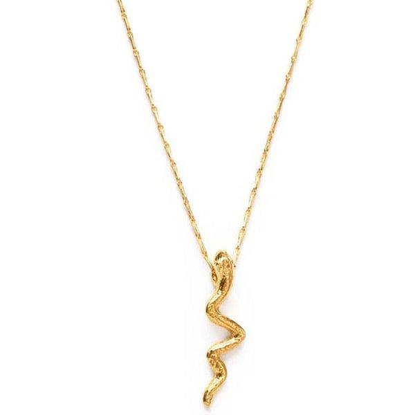 Tiny Serpent Necklace