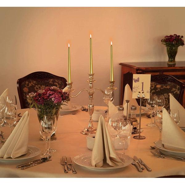 Gold Taper Candle