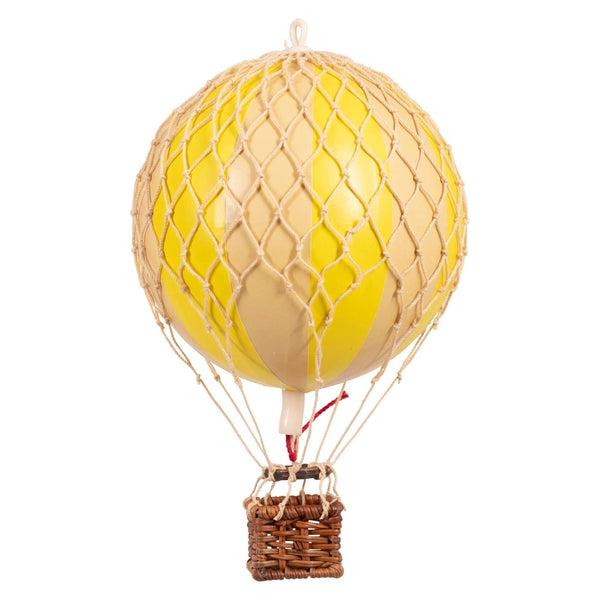 Hot Air Balloon -  Small, Yellow Stripe