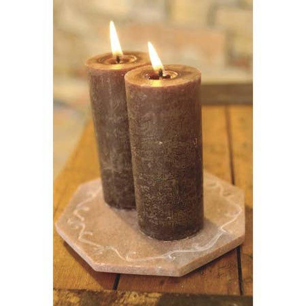 Soapstone Pillar Plate, 12