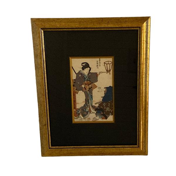 1853 Kunisada Woodblock Print