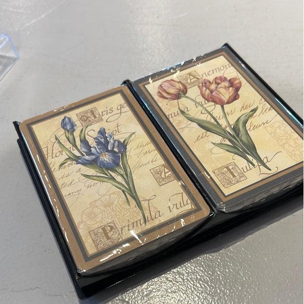 Les Jeux Des Cartes Graphica Tulip and Iris Playing Card Set - Sealed