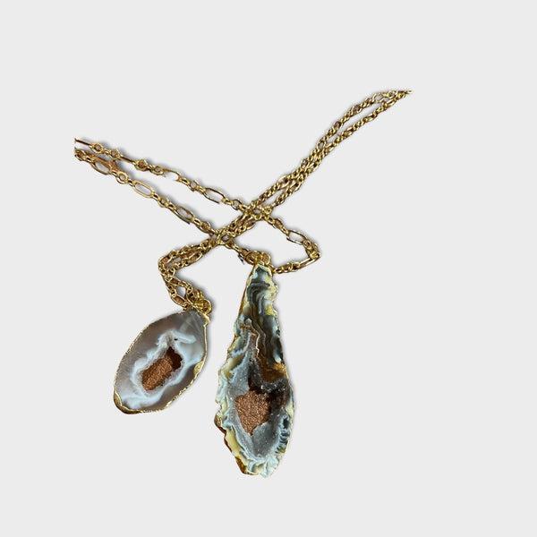 Geode Necklace