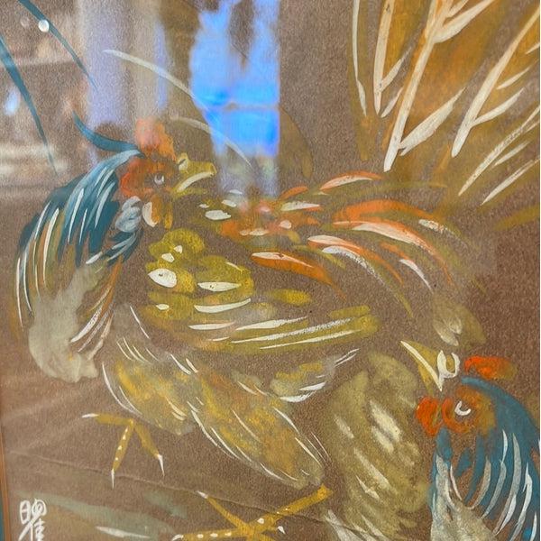 Chinese Painting of Birds on Paper