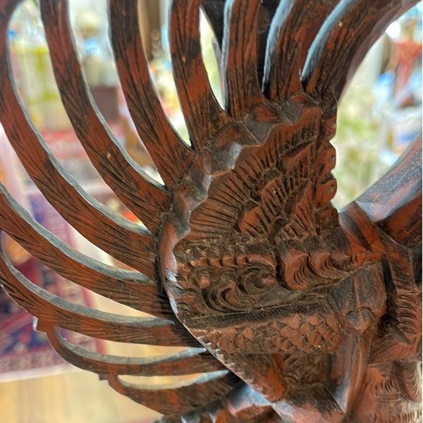 Lord Vishnu Astride Garuda - 18.5”