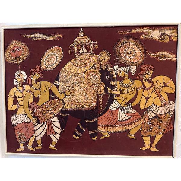 Vintage Indian Batik