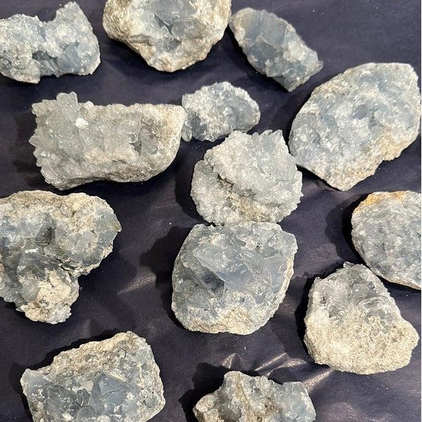 Celestite Crystal Cluster