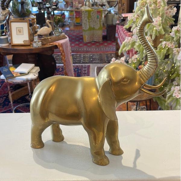 Ernestine - Mid Century Brass Elephant