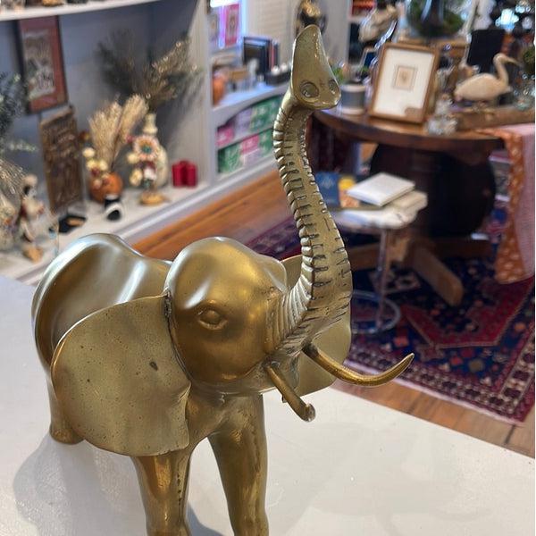 Ernestine - Mid Century Brass Elephant