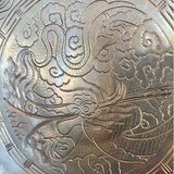Chinese Brass Plate