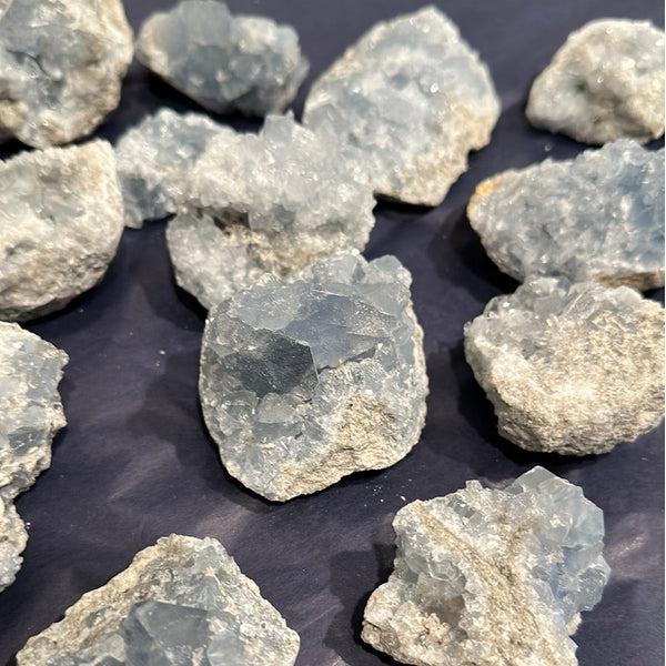 Celestite Crystal Cluster