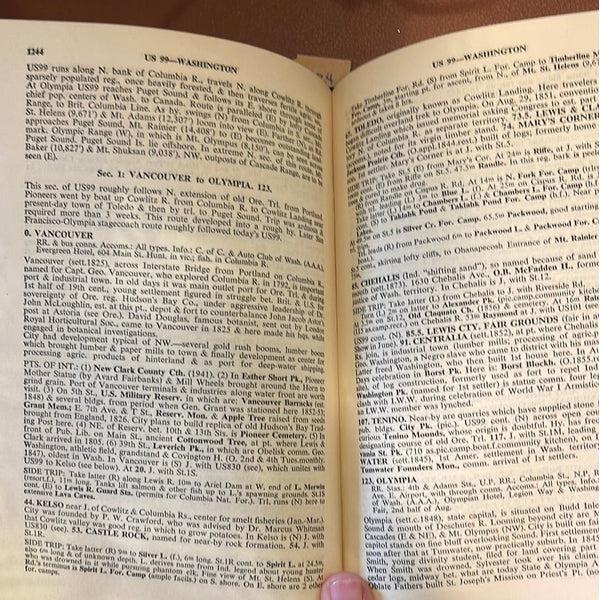 The American Guide - The Mountain States and West Coast - 1949