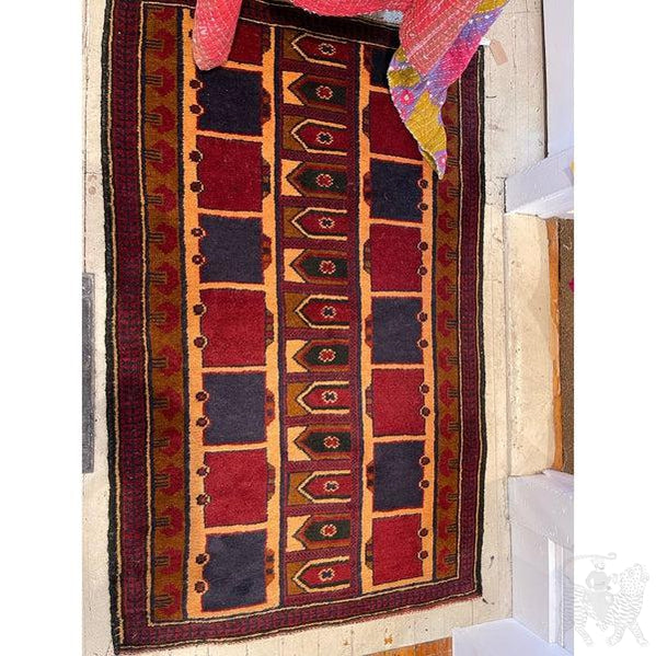 Balouch Rug - 3' x 5' - Trains and Structures