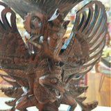 Lord Vishnu Astride Garuda - 18.5”