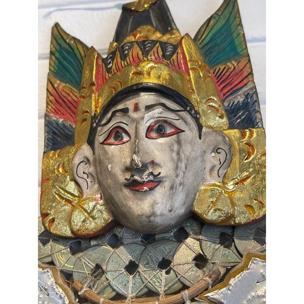 Antique Figural Kempeng Lamak - Balinese Temple Hanging