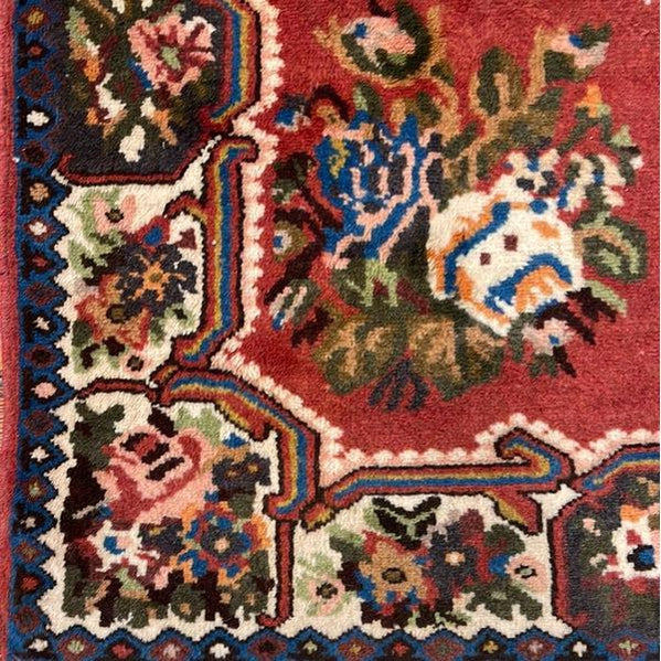 Hand Knotted Scatter Rug