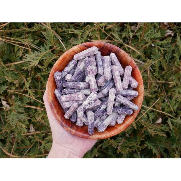 Lepidolite Points