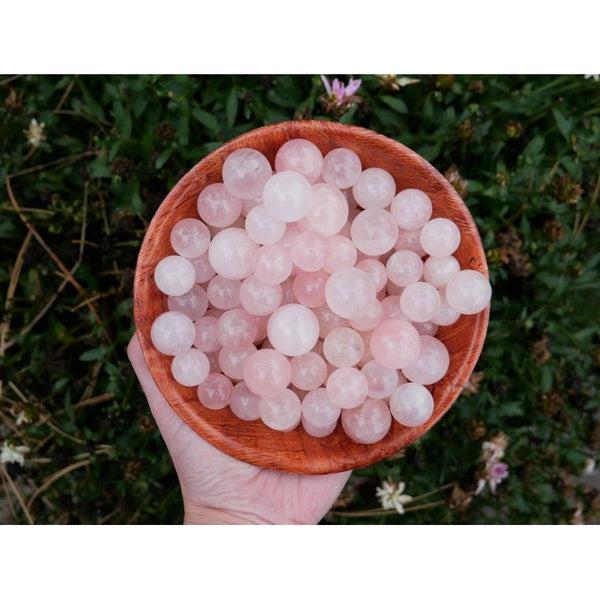 Rose Quartz Mini Spheres