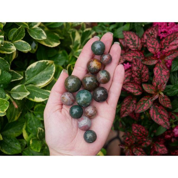 Jasper Mini Spheres